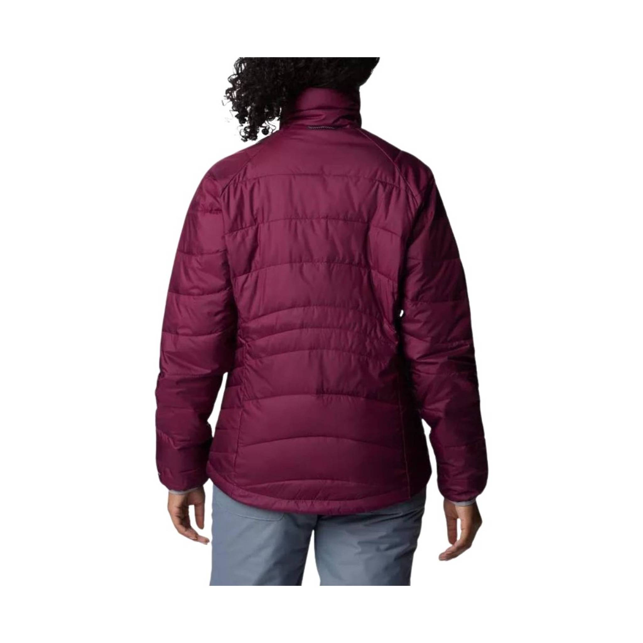 Columbia Women's Whirlibird IV Interchange Jacket - Marionberry Crossdye