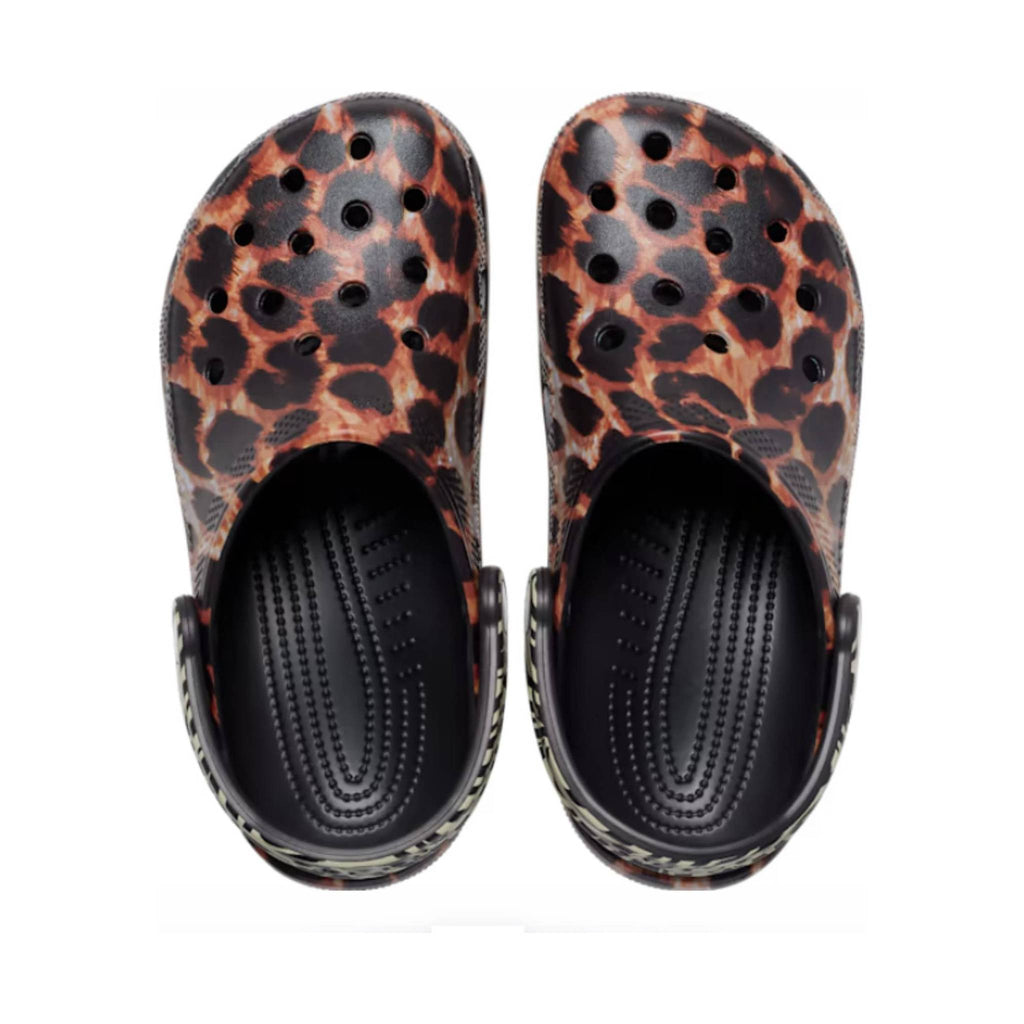 Crocs Classic Clog - Black Multi Animal - Lenny's Shoe & Apparel