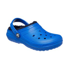 Crocs Kids' Classic Fuzz Lined Clog - Blue Bolt - Lenny's Shoe & Apparel