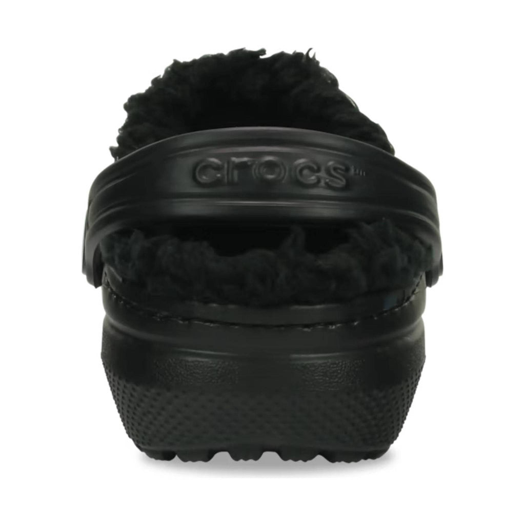 Crocs Kids' Fuzz-Lined Clog - Black - Lenny's Shoe & Apparel