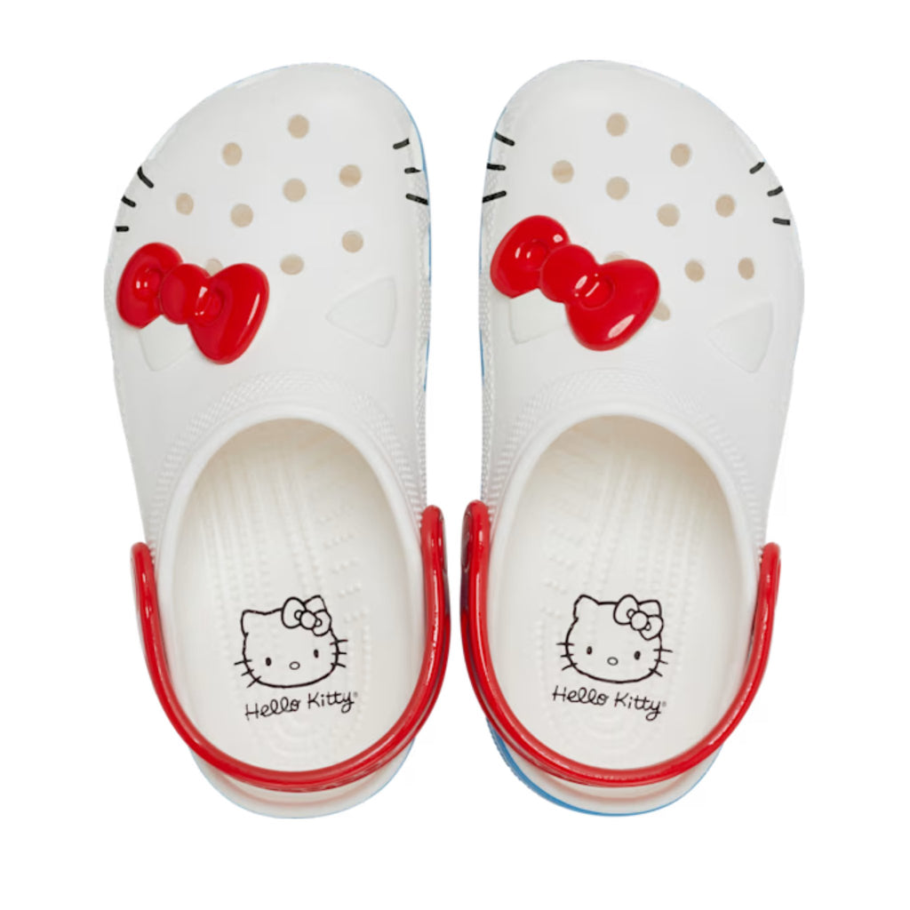 Crocs Kids' Hello Kitty Classic Clog - White - Lenny's Shoe & Apparel