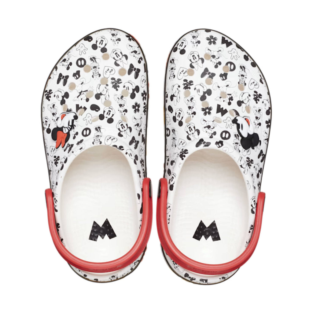 Crocs Kids' Mickey Off Court Clog - White - Lenny's Shoe & Apparel