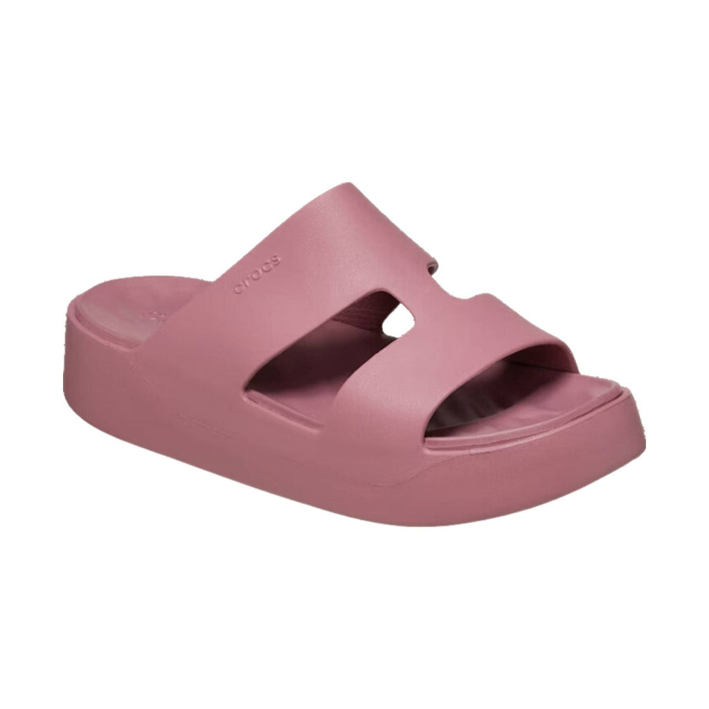 Crocs Women's Getaway Platform H Strap Sandals - Cassis - Lenny's Shoe & Apparel