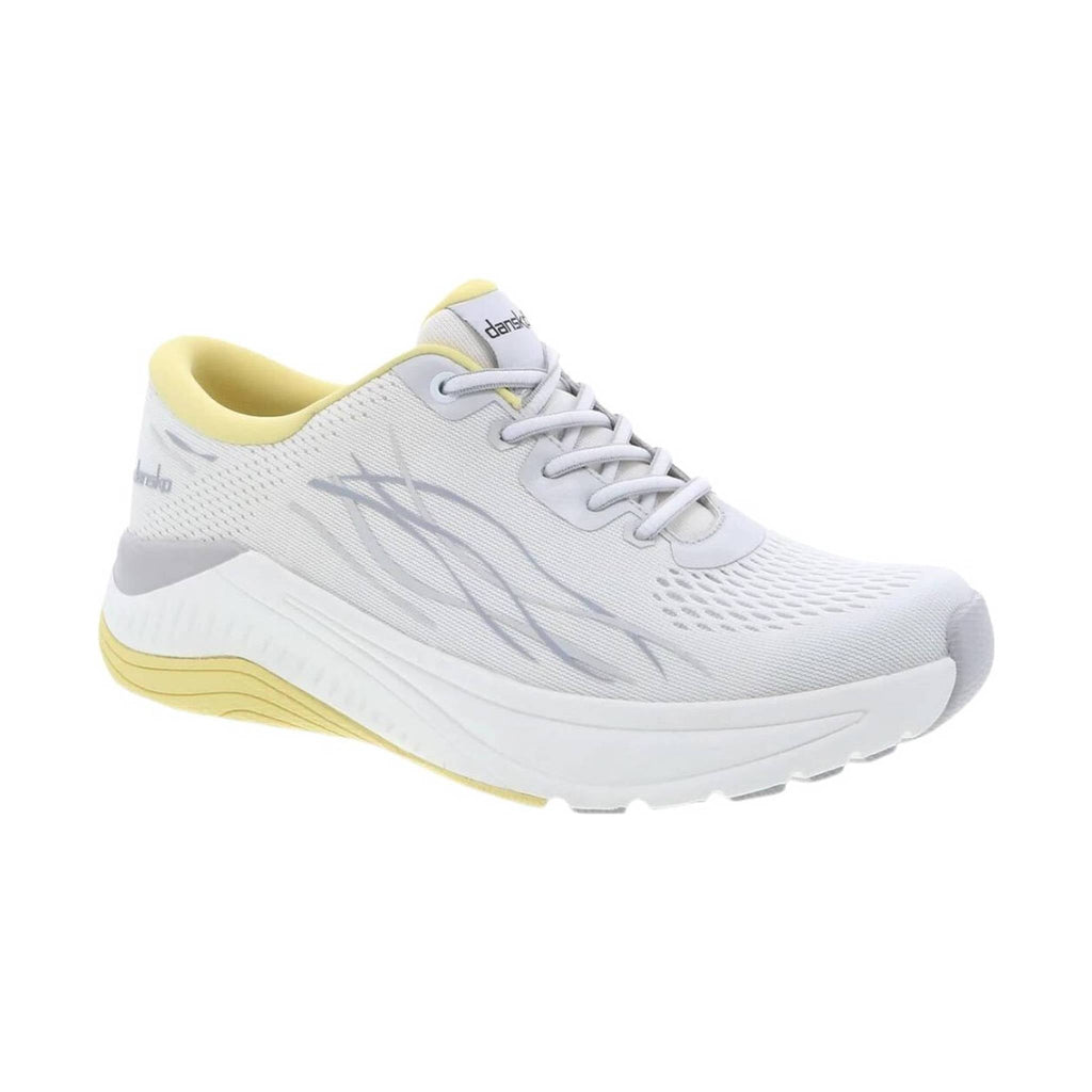 Dankso Women's Pace - White/Yellow - Lenny's Shoe & Apparel