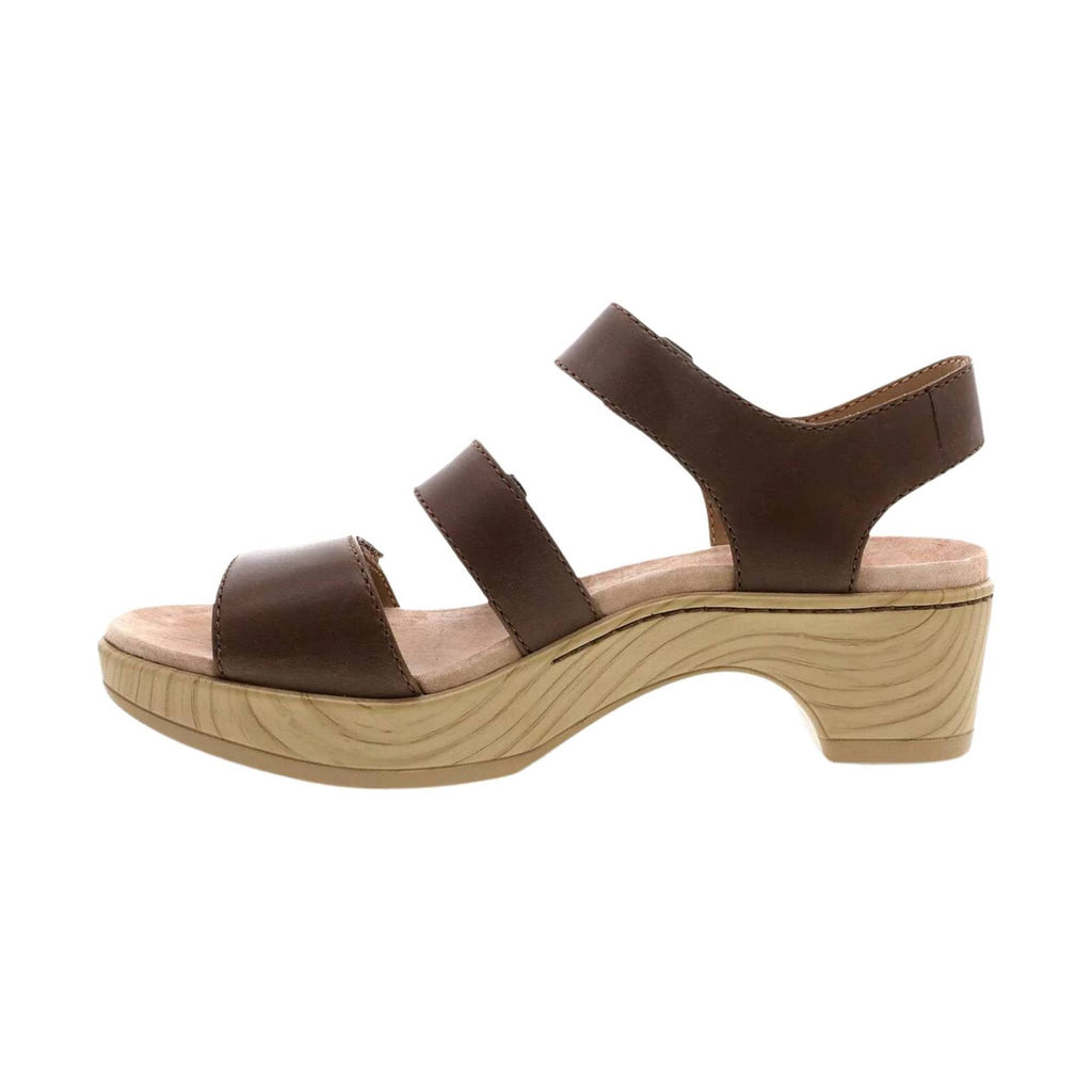 Dansko Women's Malena Sandal - Brown Leather - Lenny's Shoe & Apparel