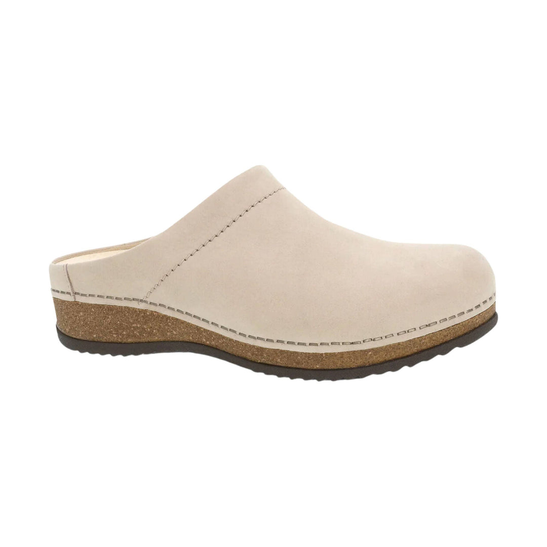 Dansko Women's Mariella Clog - Linen Nubuck Mule - Lenny's Shoe & Apparel