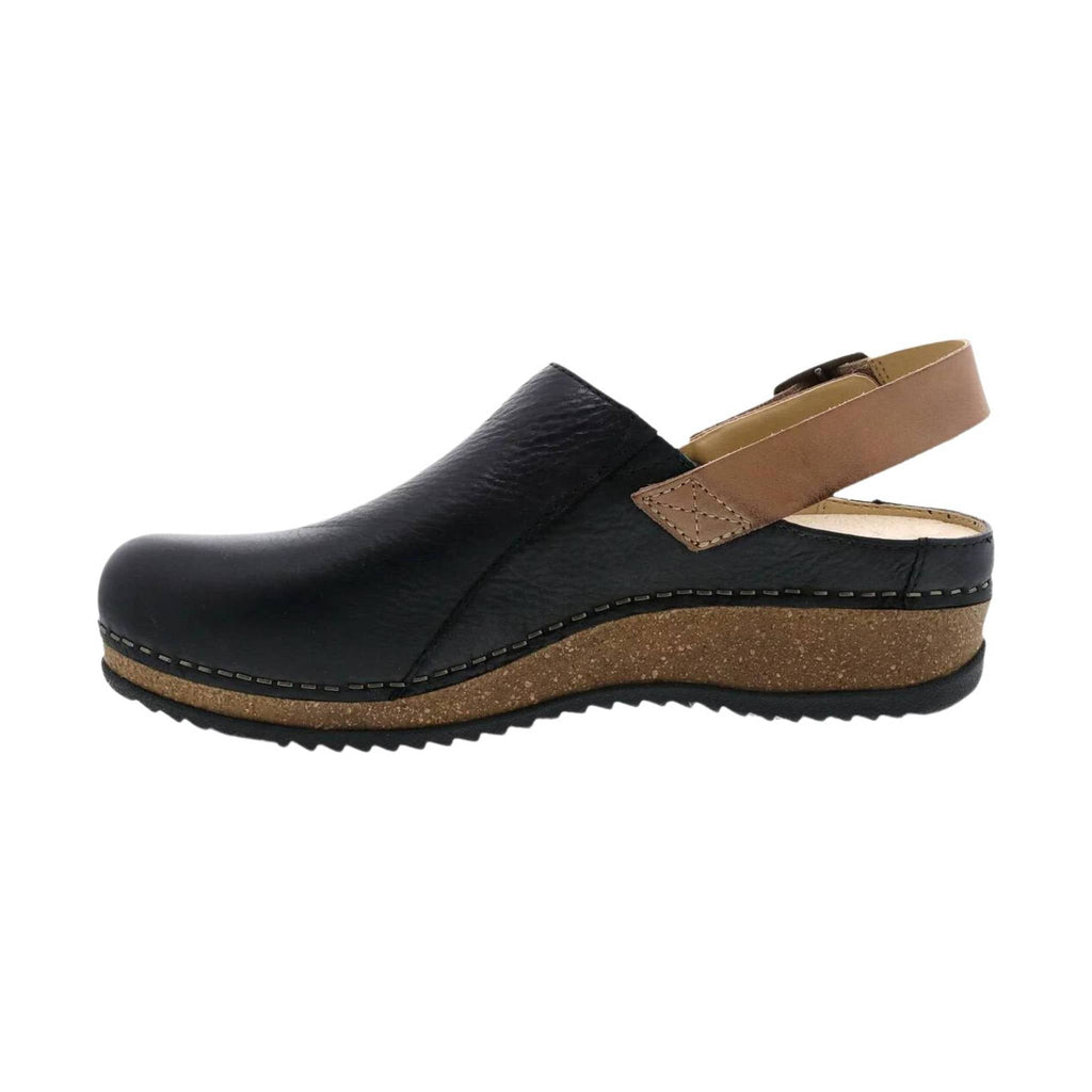 Dansko Women's Marrin Shoe - Black Waxy Milled - Lenny's Shoe & Apparel