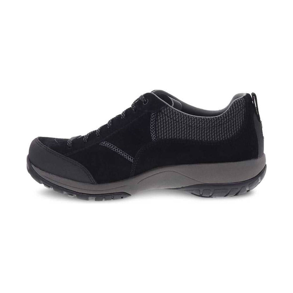 Dansko Women's Paisley Wide - Black/Black Suede - Lenny's Shoe & Apparel