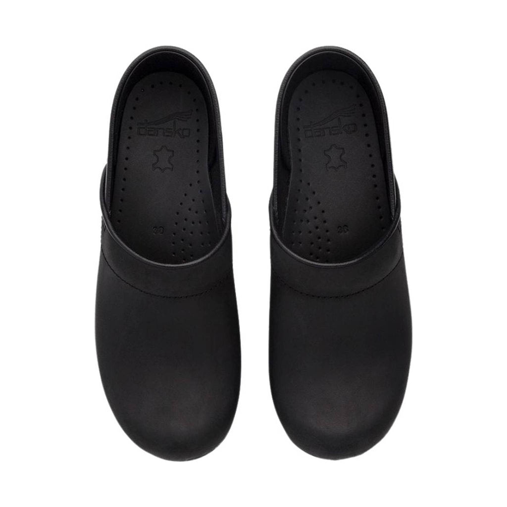 Dansko Women's Professional Clogs - Black Oiled - Lenny's Shoe & Apparel
