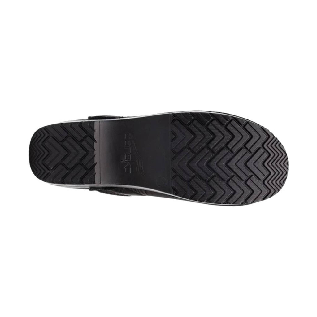 Dansko Women's Professional Clogs (Wide) - Black Cabrio - Lenny's Shoe & Apparel