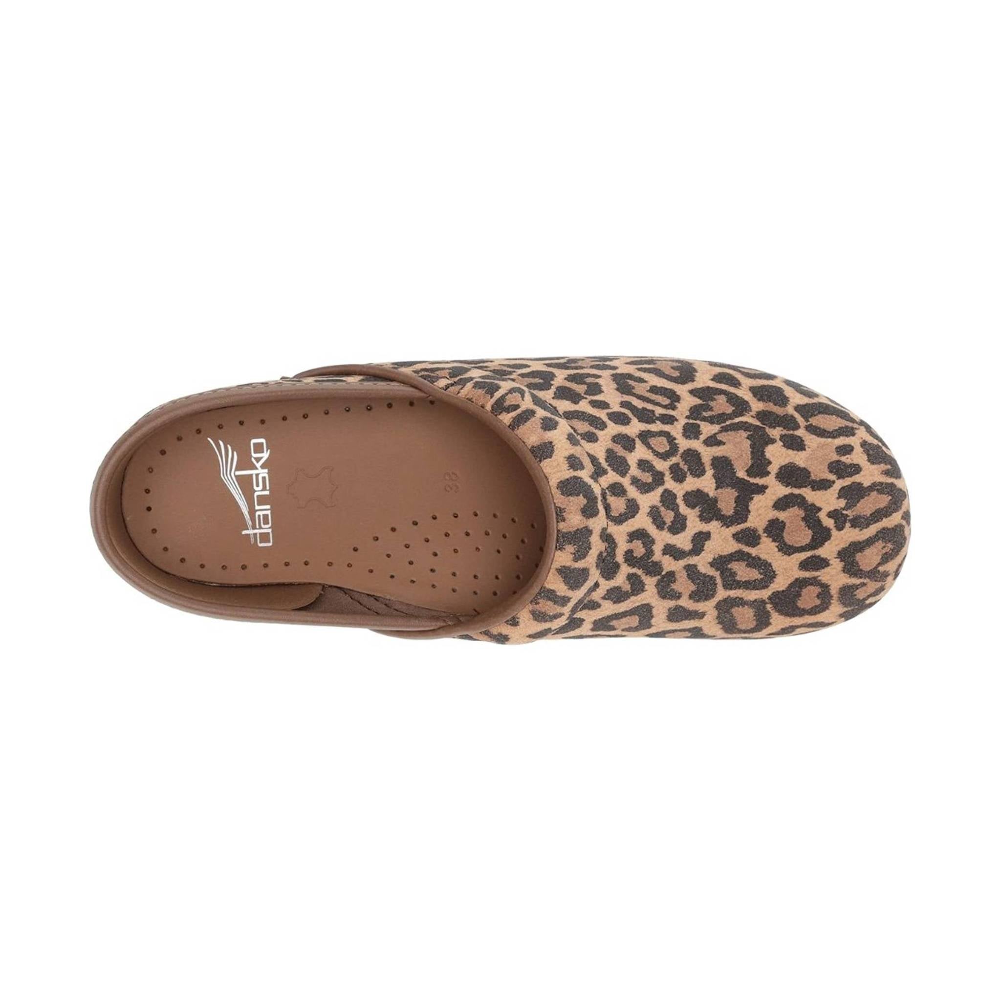 Dansko professional leopard suede hot sale