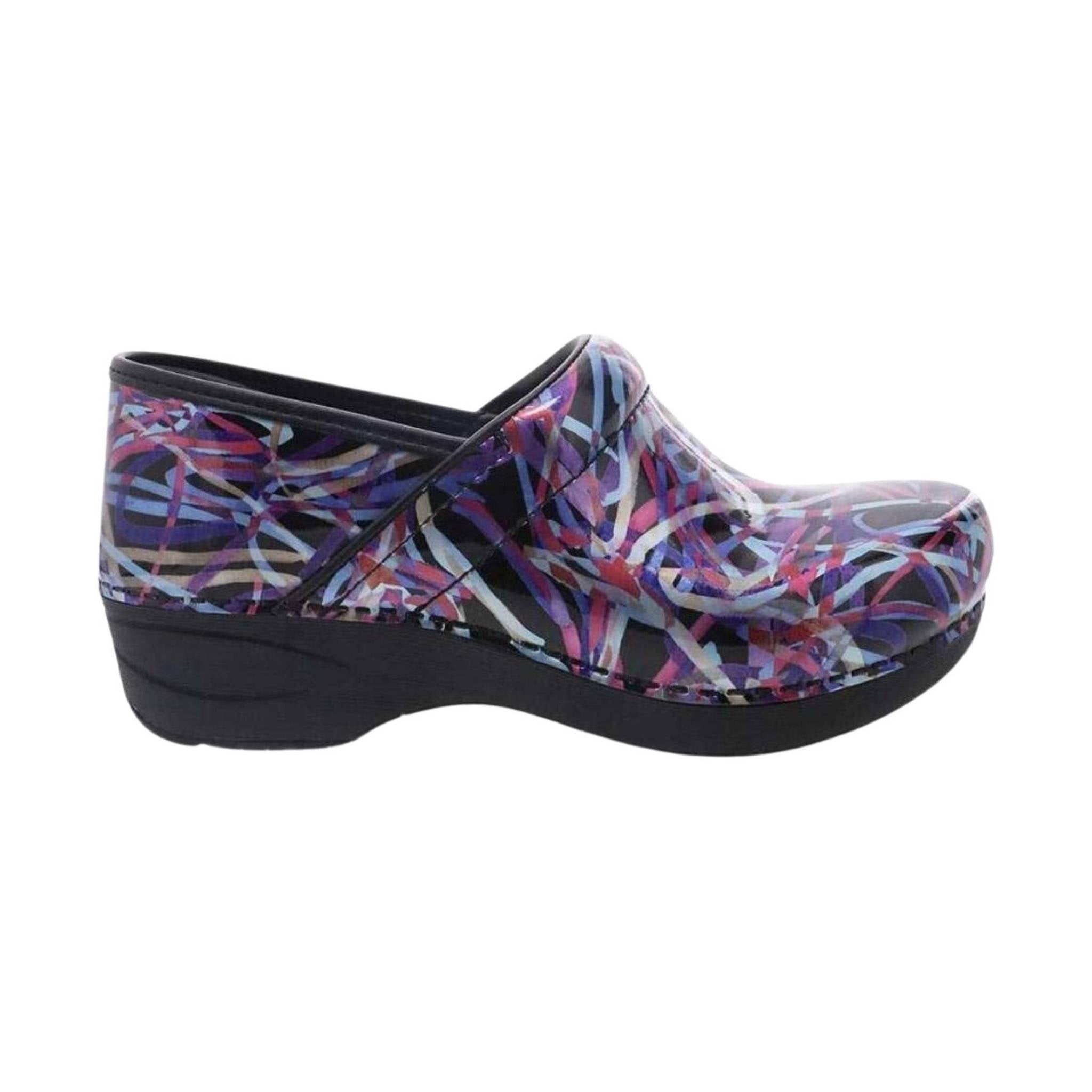 Dansko fashion watercolor patent