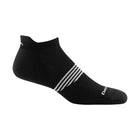 Darn Tough Men's Element No Show Tab Lightweight Athletic Sock - Black - Lenny's Shoe & Apparel