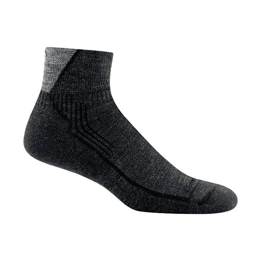 Darn Tough Vermont Men's Hiker 1/4 - Black - Lenny's Shoe & Apparel