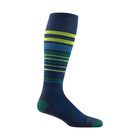 Darn Tough Vermont Men's Snowpack Over The Calf Midweight Ski and Snowboard Sock - Midnight - Lenny's Shoe & Apparel
