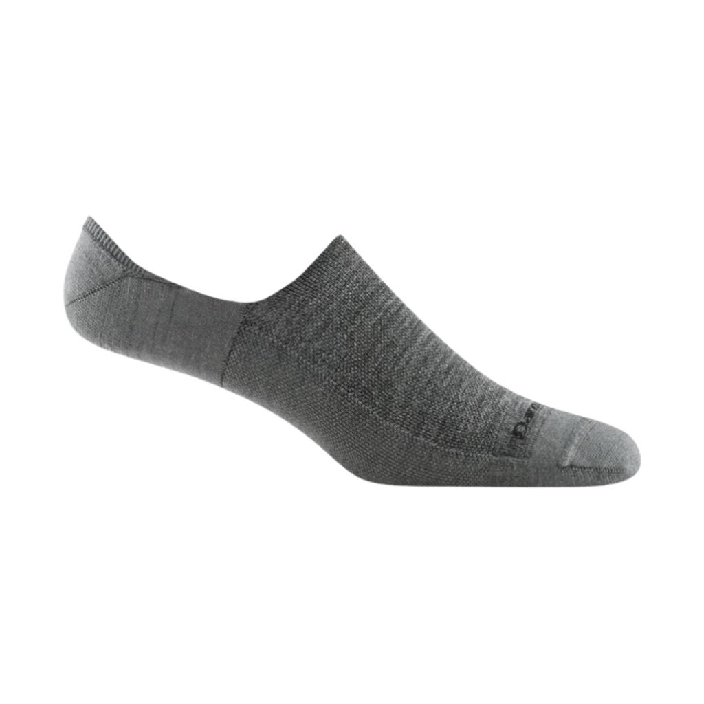Darn Tough Vermont Men's Solid No Show Lightweight Lifestyle Sock - Gray - Lenny's Shoe & Apparel