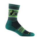 Darn Tough Vermont Men's Willoughby Micro Crew Lightweight Hiking Sock - Willow - Lenny's Shoe & Apparel