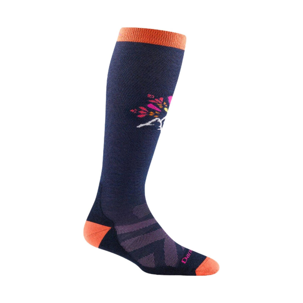 Darn Tough Vermont Women's Daybreak Over The Calf Midweight Ski and Snowboard Sock - Eclipse - Lenny's Shoe & Apparel