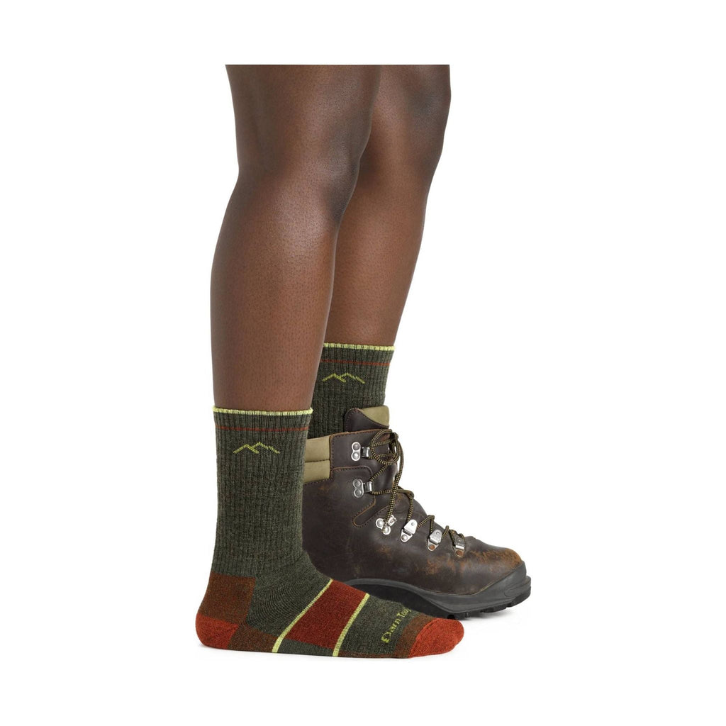 Darn Tough Vermont Women's Hiker Boot Full Cushion Midweight Hiking Sock - Forest - Lenny's Shoe & Apparel