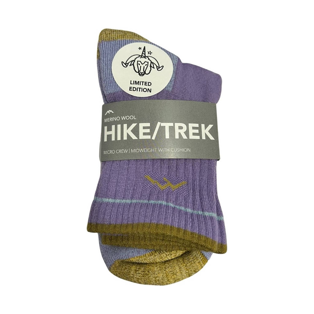 Darn Tough Vermont Women's Hiker Midweight Micro Crew - Lavender - Lenny's Shoe & Apparel