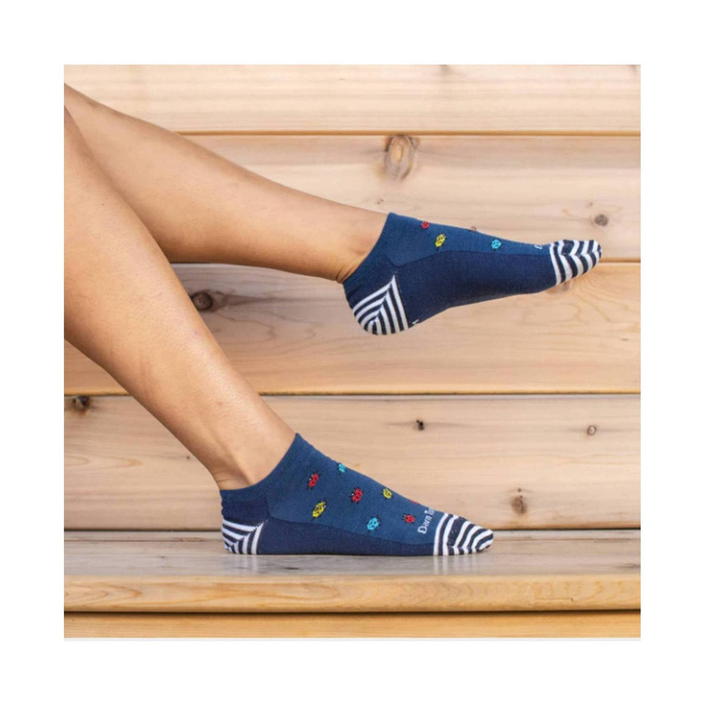 Darn Tough Vermont Women's Lucky Lady No Show Lightweight Lifestyle Sock - Midnight - Lenny's Shoe & Apparel