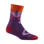 Darn Tough Vermont Women's Northwoods Micro Crew Midweight Hiking Sock - Nightshade - Lenny's Shoe & Apparel