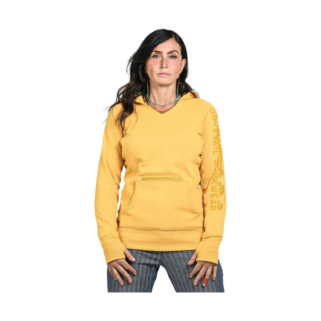 Dovetail Women's Anna Pullover Hoody - Yellow Oxide - Lenny's Shoe & Apparel