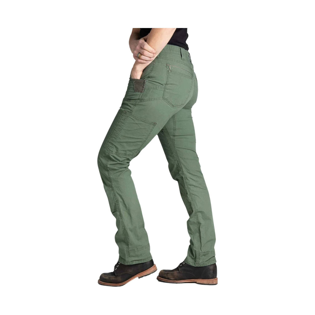 Dovetail Women's Britt X Ultra Light Work Pants - Lichen Green Ripstop - Lenny's Shoe & Apparel