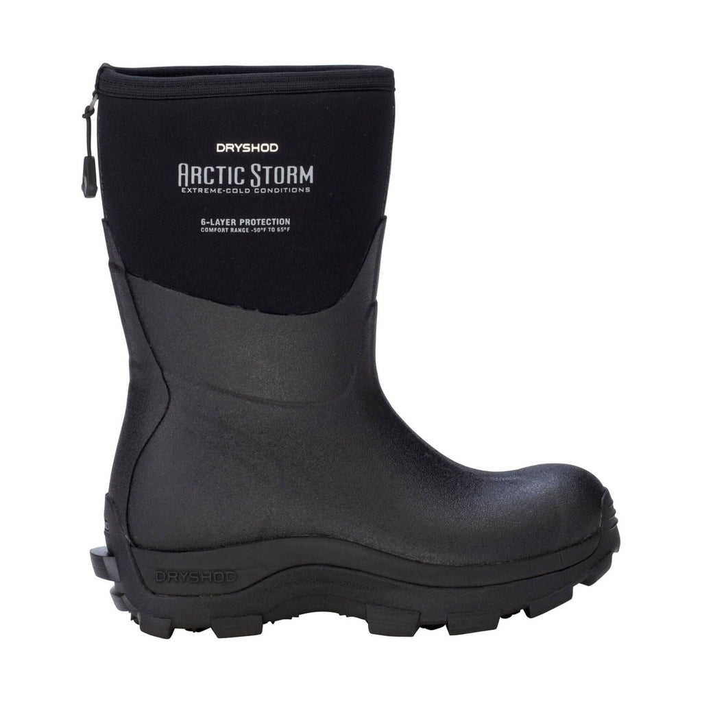 Dryshod Women's Arctic Storm Mid Rain Boot - Black - Lenny's Shoe & Apparel