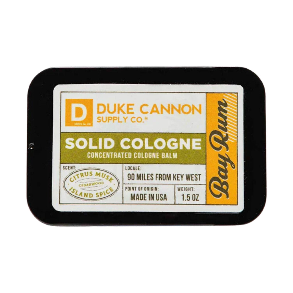 Duke Cannon Solid Cologne Bar - Bayrum - Lenny's Shoe & Apparel
