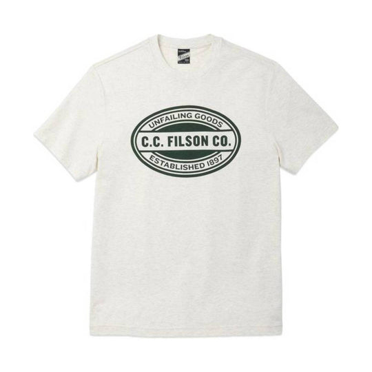 Filson Men's Buckshot T-Shirt - White - Lenny's Shoe & Apparel