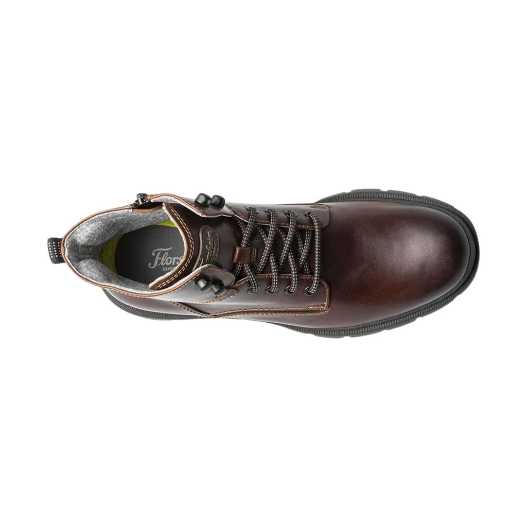 Florsheim Men's Lookout Plain Toe Lace Up Boot - Brown - Lenny's Shoe & Apparel