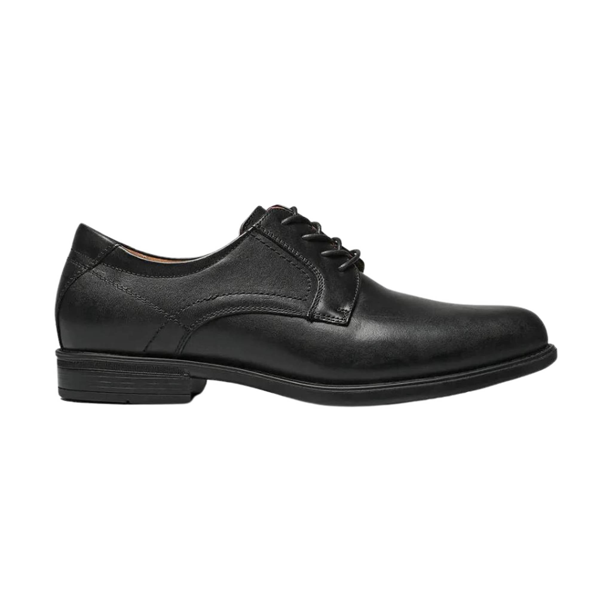 Florsheim Midtown Moc Toe Oxford Men\'s Black Leather Dress Shoes - 11 3E Width MEN`S MIDTOWN CAP TOE OXFORD – Shoe Village main image 2