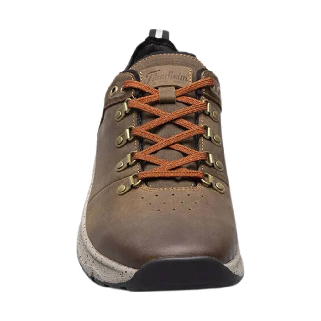 Florsheim Men's Tread Lite Plain Toe Lace Up Sneaker - Brown Crazy Horse - Lenny's Shoe & Apparel