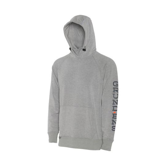 Grundens Men's Dillingham Tech Hoodie - Metal Heather - Lenny's Shoe & Apparel