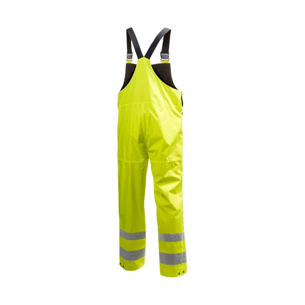 Helly Hansen Men's Alta Vis Shelter Waterproof Bib Pant - Yellow - Lenny's Shoe & Apparel