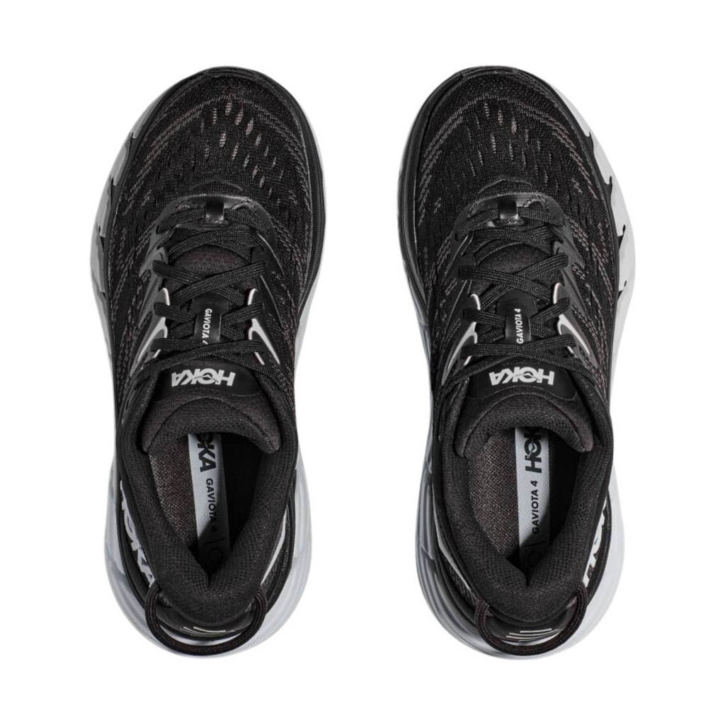 HOKA Men's Gaviota 4 - Black/White - Lenny's Shoe & Apparel