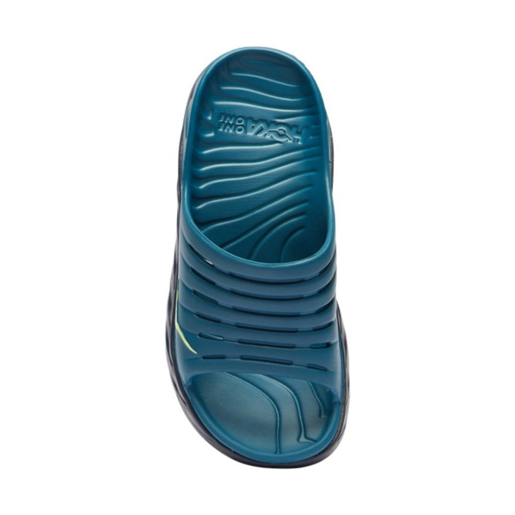 HOKA Men's Ora Recovery Slide 2 - Blue Coral/Butterfly - Lenny's Shoe & Apparel