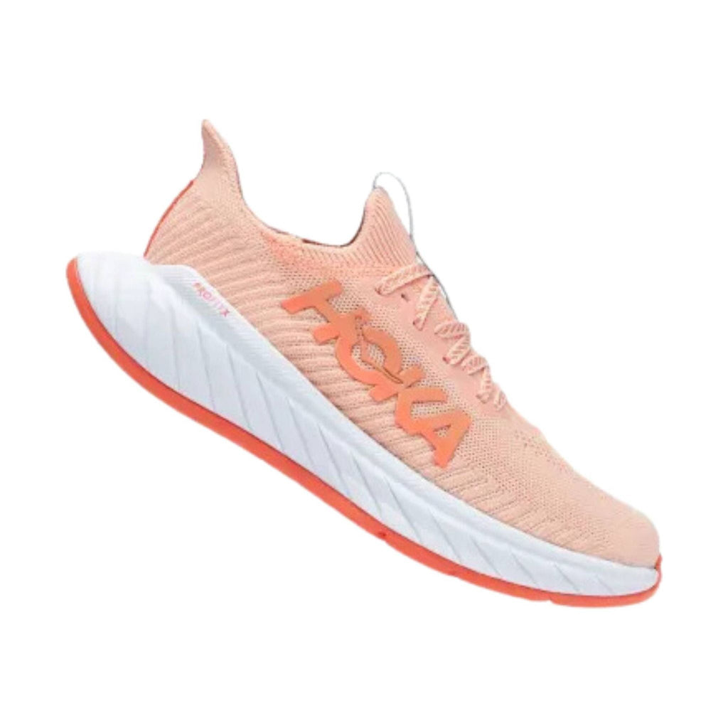 HOKA Women's Carbon X 3 Running Shoes - Peach Parfait/ Summer Song - Lenny's Shoe & Apparel