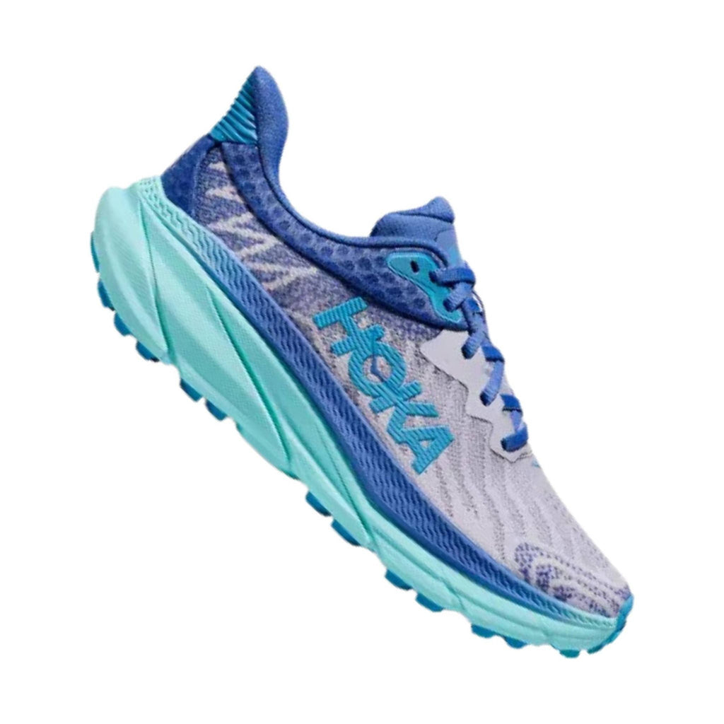 HOKA Women's Challenger 7 Trail Running Shoes - Ether/Cosmos - Lenny's Shoe & Apparel