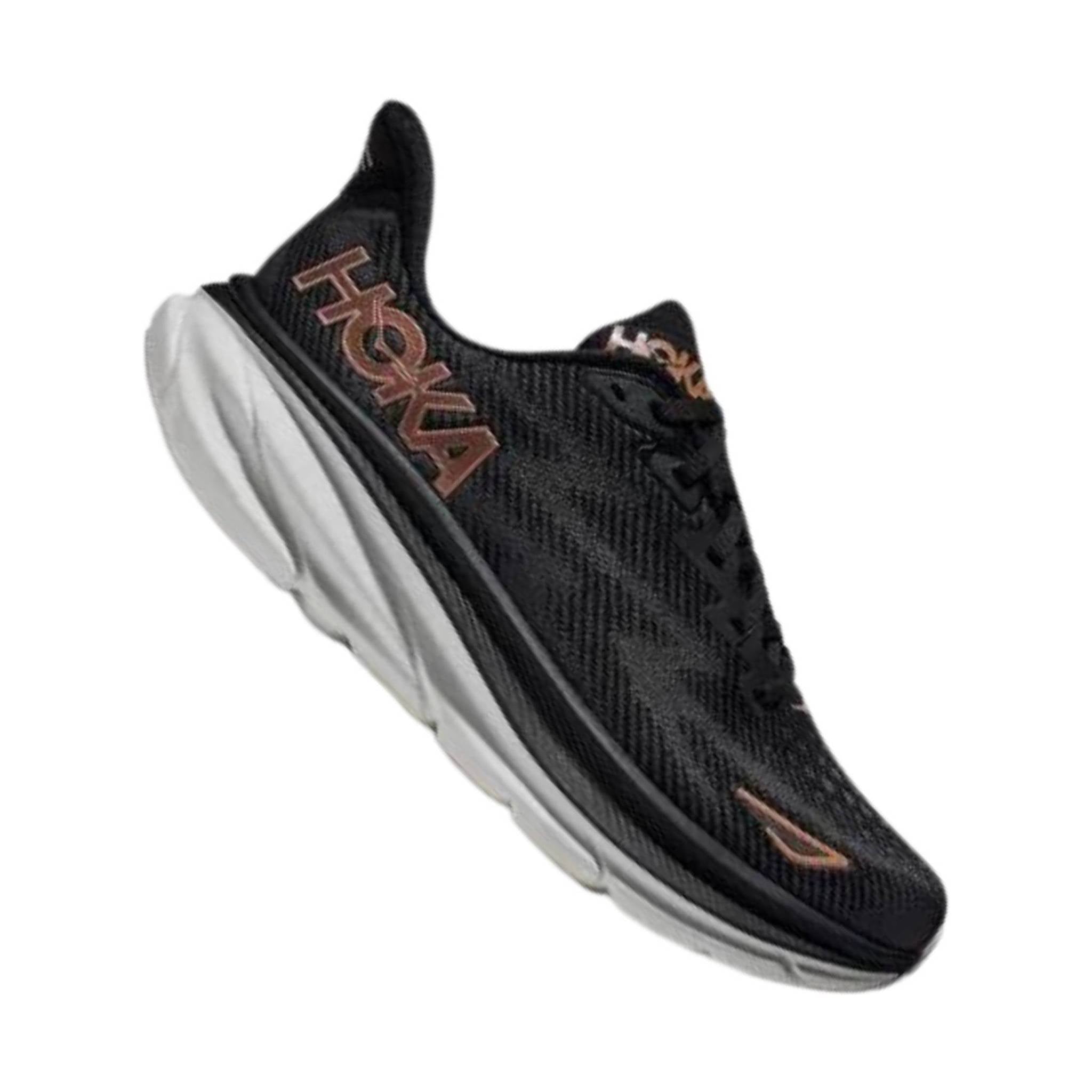 HOKA Women's Clifton Black/Rose Gold – Lenny's Shoe Apparel