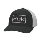 Huk Logo Stretchback Trucker Cap - Black - Lenny's Shoe & Apparel