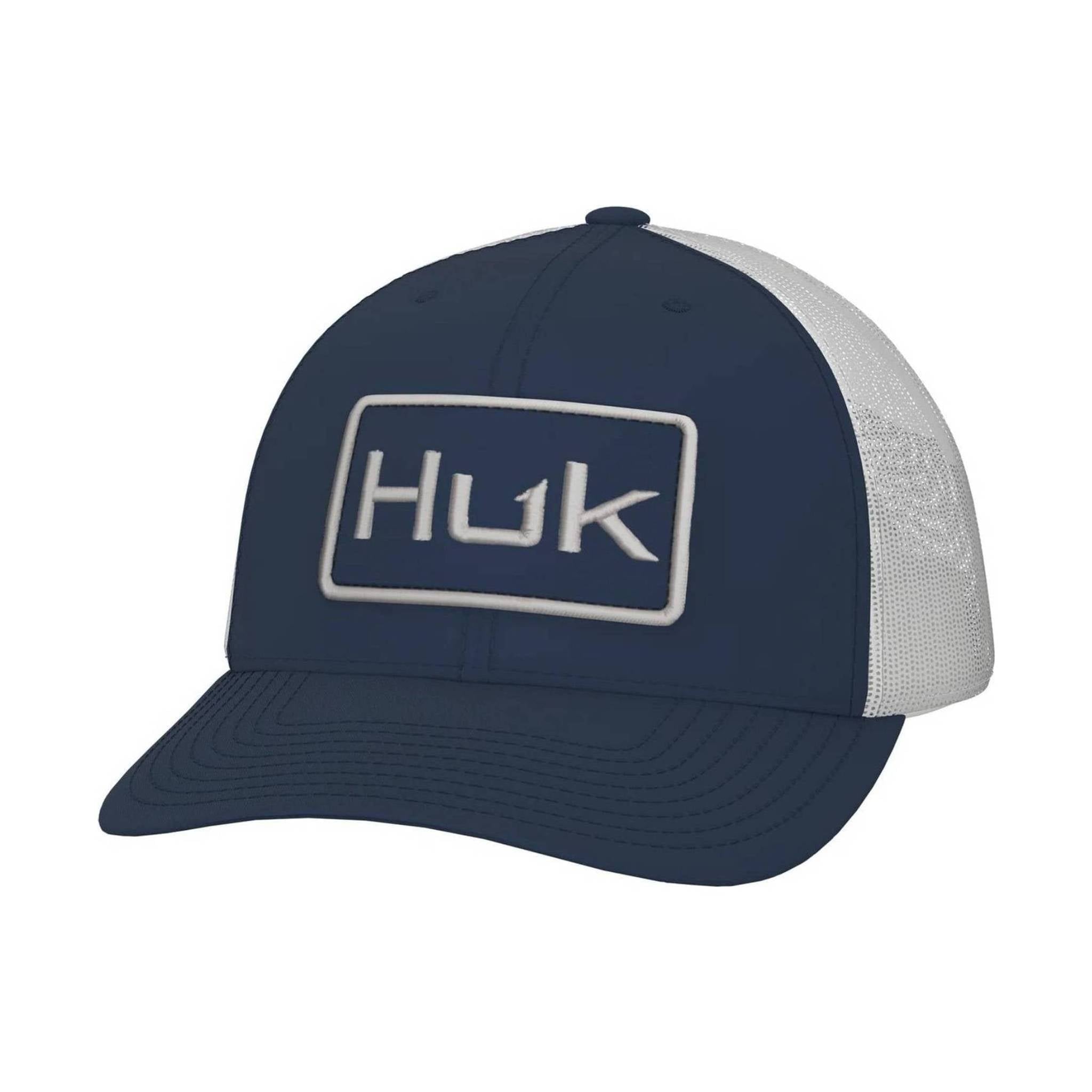 Huk Logo Trucker Hat-Sargasso Sea
