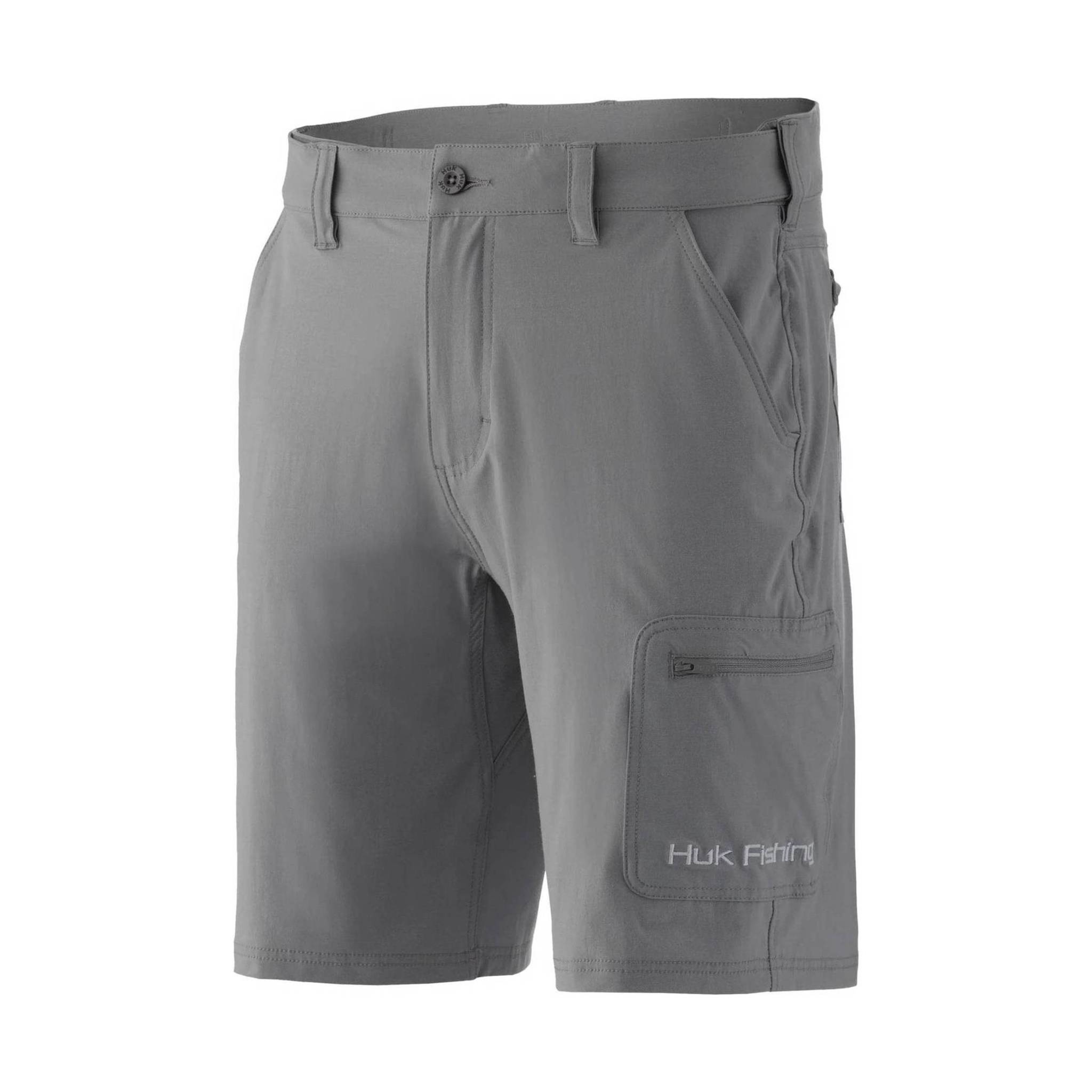 Huk Men's Next Level 10.5 Inch Short - Overcast Grey