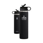 Hydro Flask 24oz Wide Mouth Vermont Engraved - Black - Lenny's Shoe & Apparel