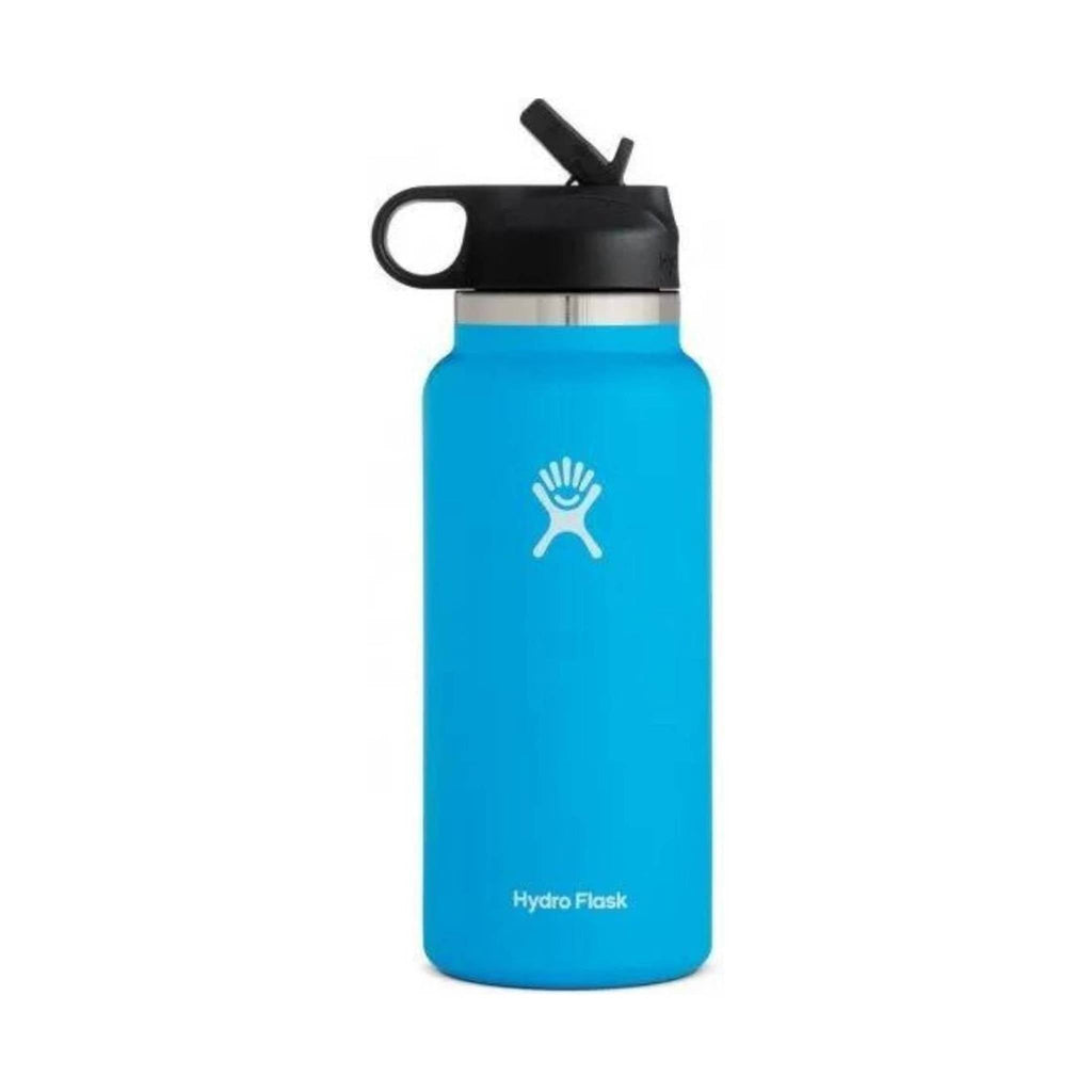 Hydro Flask 32oz Wide Mouth with Straw Lid - Pacific - Lenny's Shoe & Apparel