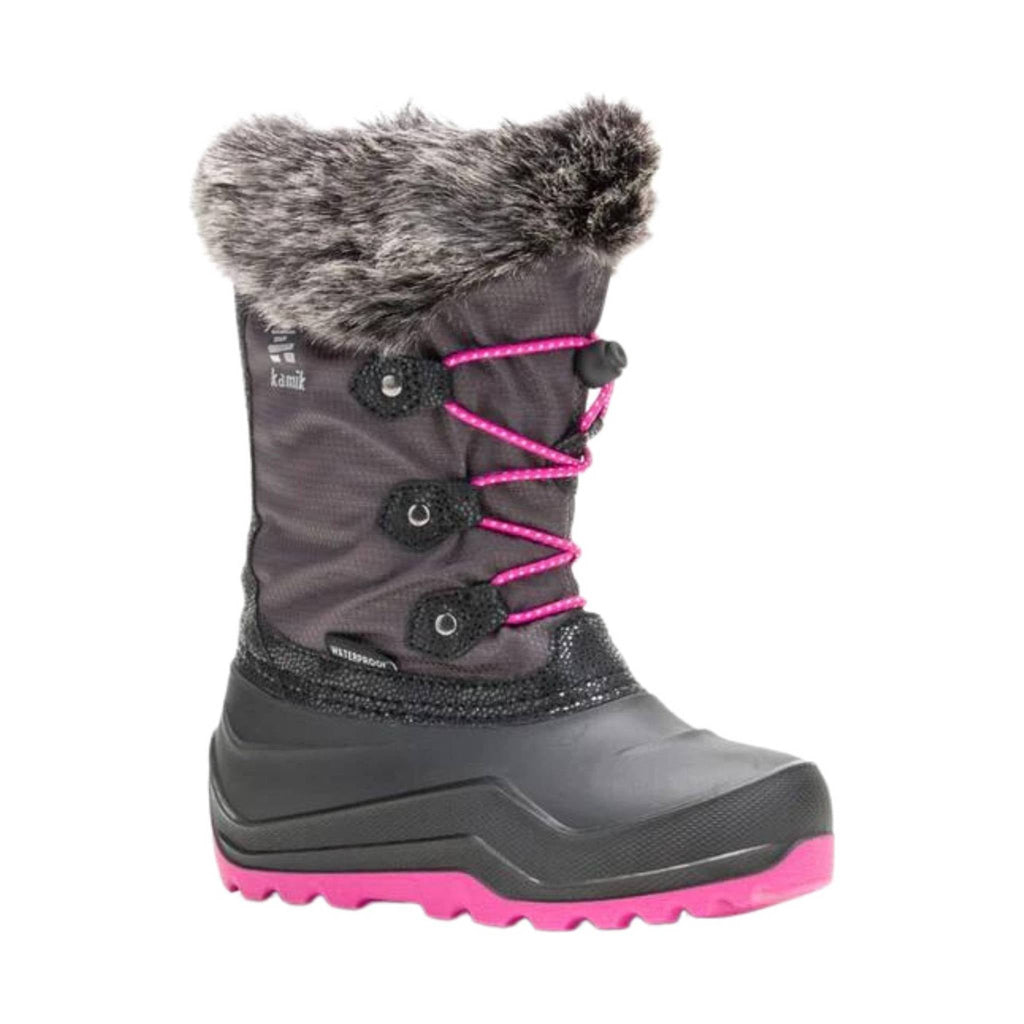 Kamik Big Kids' Powdery 3 Winter Boots - Charcoal - Lenny's Shoe & Apparel