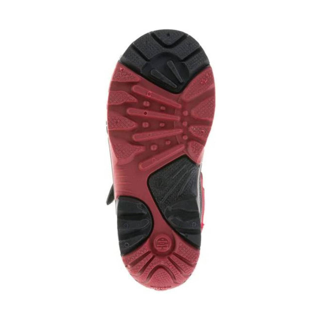Kamik Big Kids' Waterbug 5 Winter Boot - Charcoal Red - Lenny's Shoe & Apparel