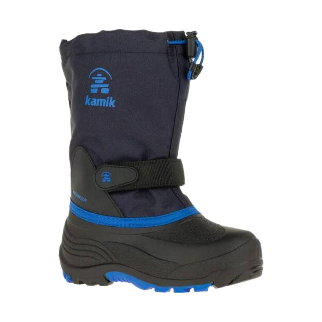 Kamik Big Kids' Waterbug 5 Winter Boot - Navy Blue - Lenny's Shoe & Apparel