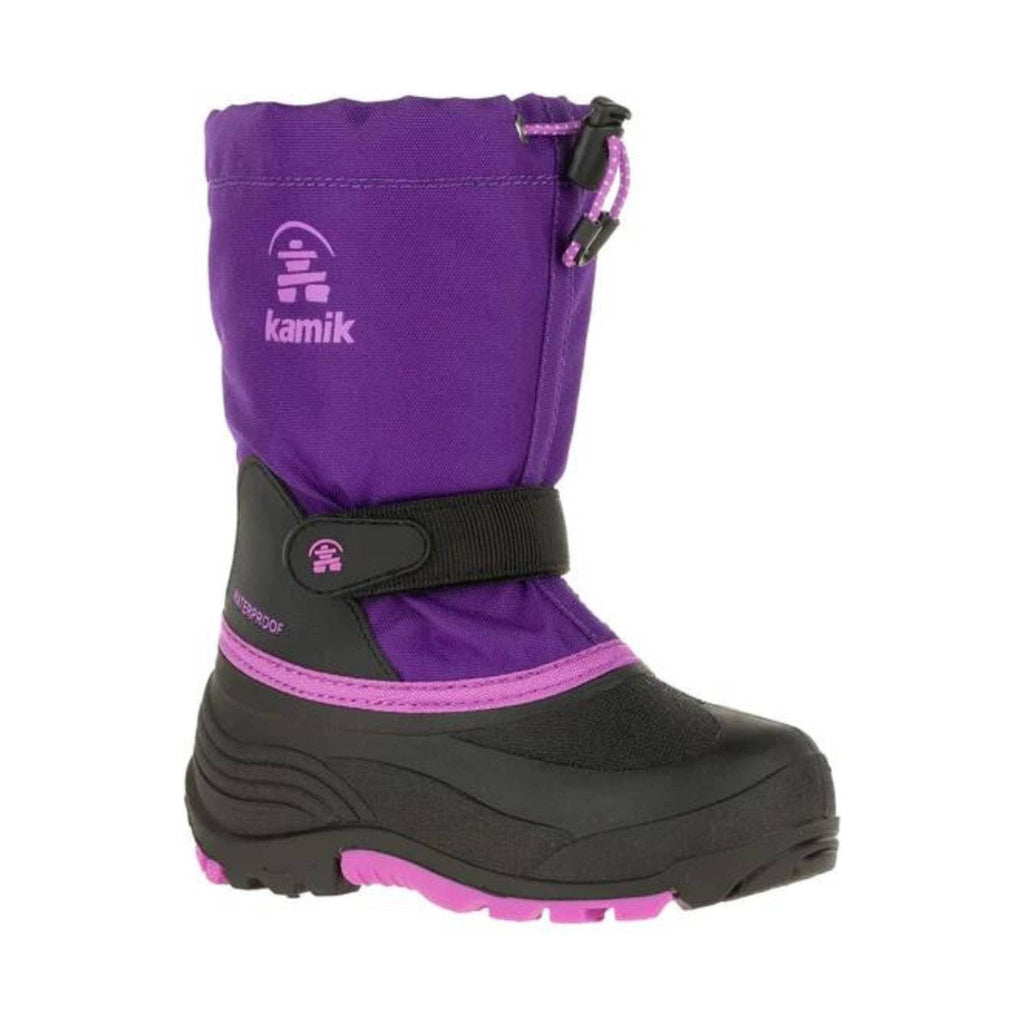 Kamik Big Kids' Waterbug 5 Winter Boot - Purple - Lenny's Shoe & Apparel